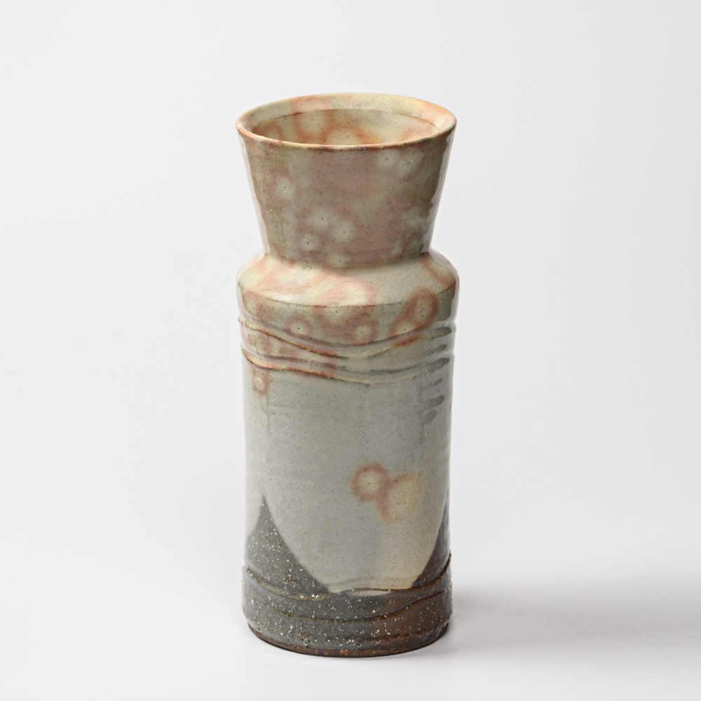 萩焼(伝統的工芸品)花入御本手砧
