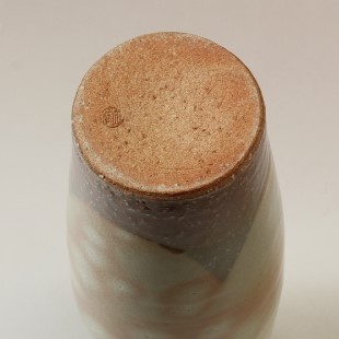 萩焼(伝統的工芸品)花入御本手撫肩衝