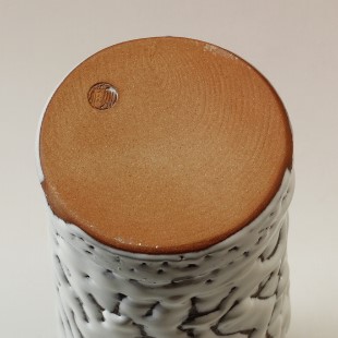 萩焼(伝統的工芸品)花入鬼白松砧