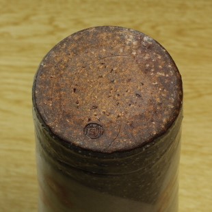 萩焼(伝統的工芸品)花入細手御本手撫肩衝ヘラメ