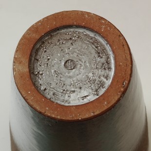 萩焼(伝統的工芸品)花入特大白萩掛外し肩衝