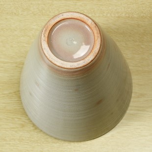 萩焼(伝統的工芸品)花入広口刷毛姫呉器
