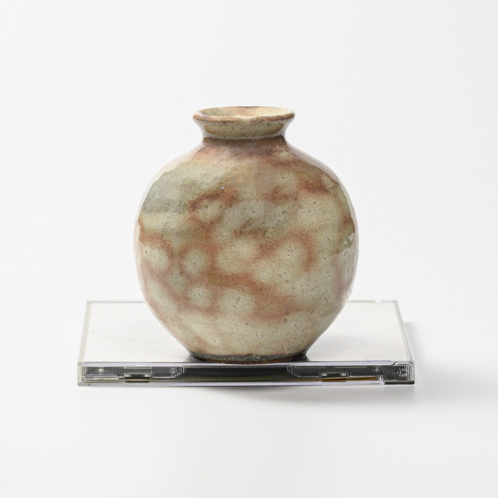 萩焼(伝統的工芸品)ミニ花入御本手丸