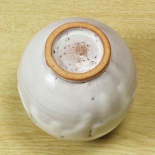萩焼(伝統的工芸品)ミニ花入鬼白竹丸