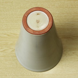 萩焼(伝統的工芸品)花入広口姫わら末広