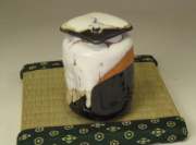 第31回山口伝統工芸展・樋口大桂≪掛分茶入≫