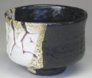 第33回山口伝統工芸展・樋口大桂≪掛分茶碗≫